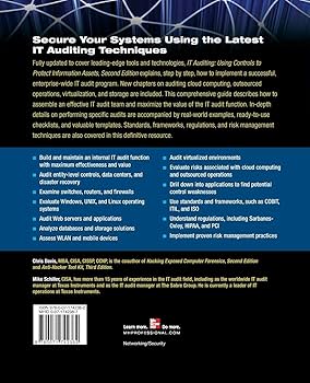 IT Auditing Using Controls to Protect Information Assets